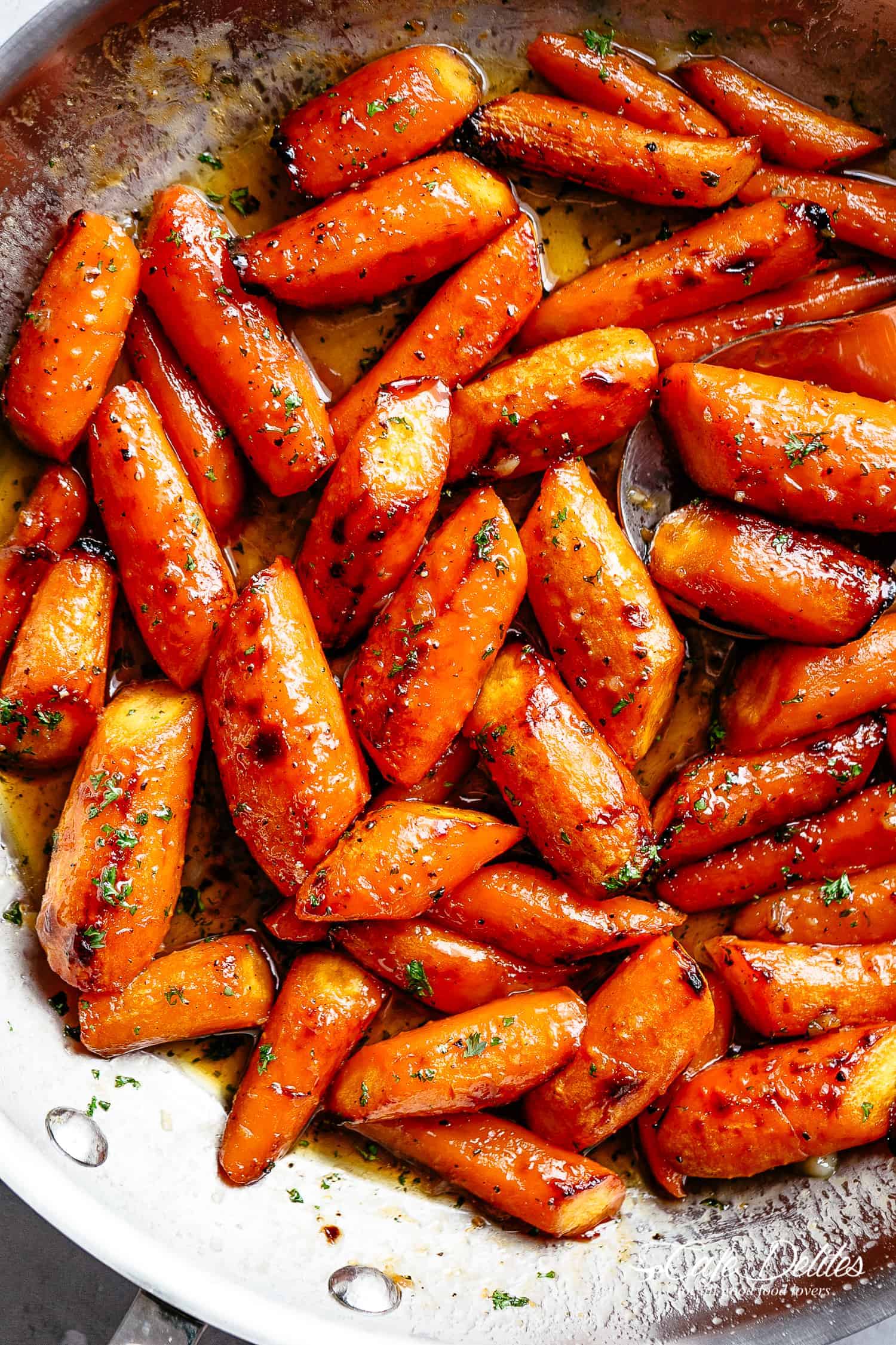 Ethiopian Coffee-Infused Honey Glazed Carrots