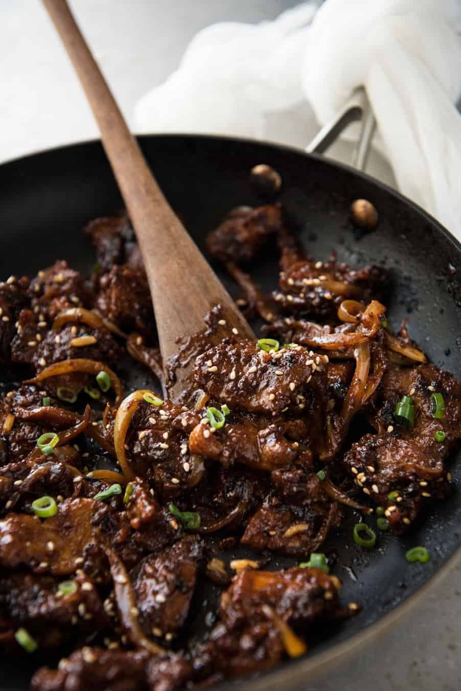 One-Pot Spicy Korean Pork Stir Fry with Gochujang