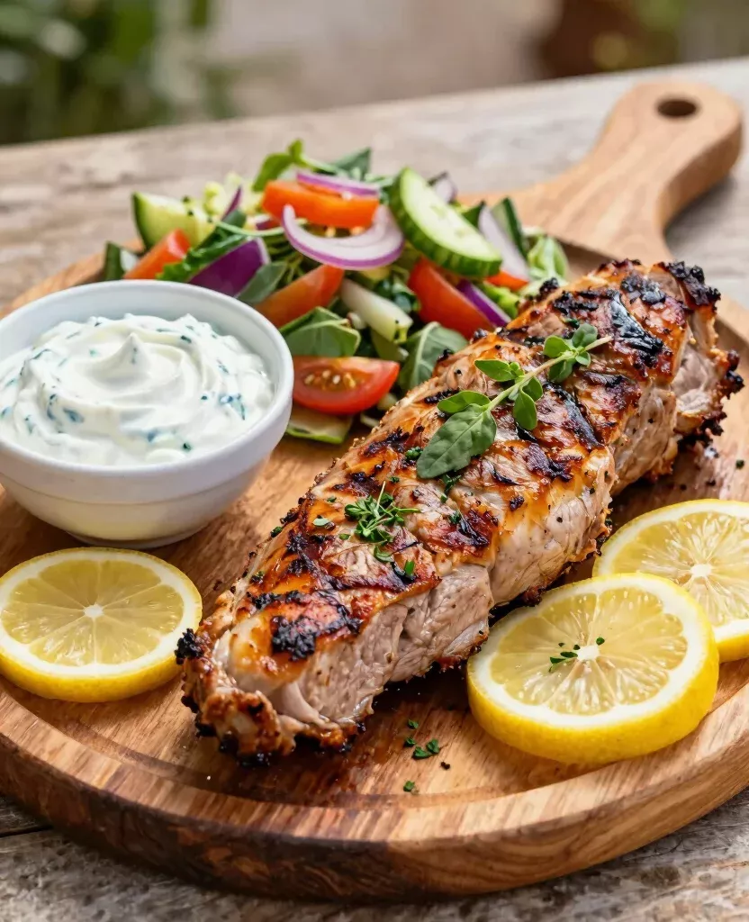Grilled Citrus-Rubbed Pork Tenderloin