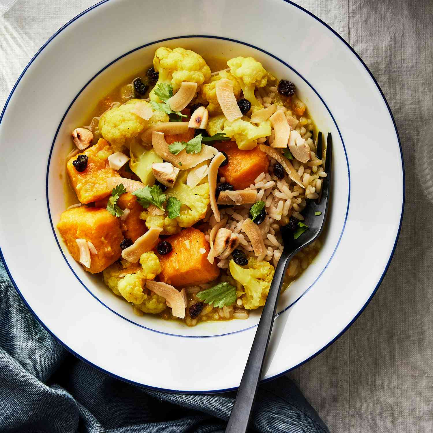 Veggie-Packed Sweet Potato and Wattleseed Curry