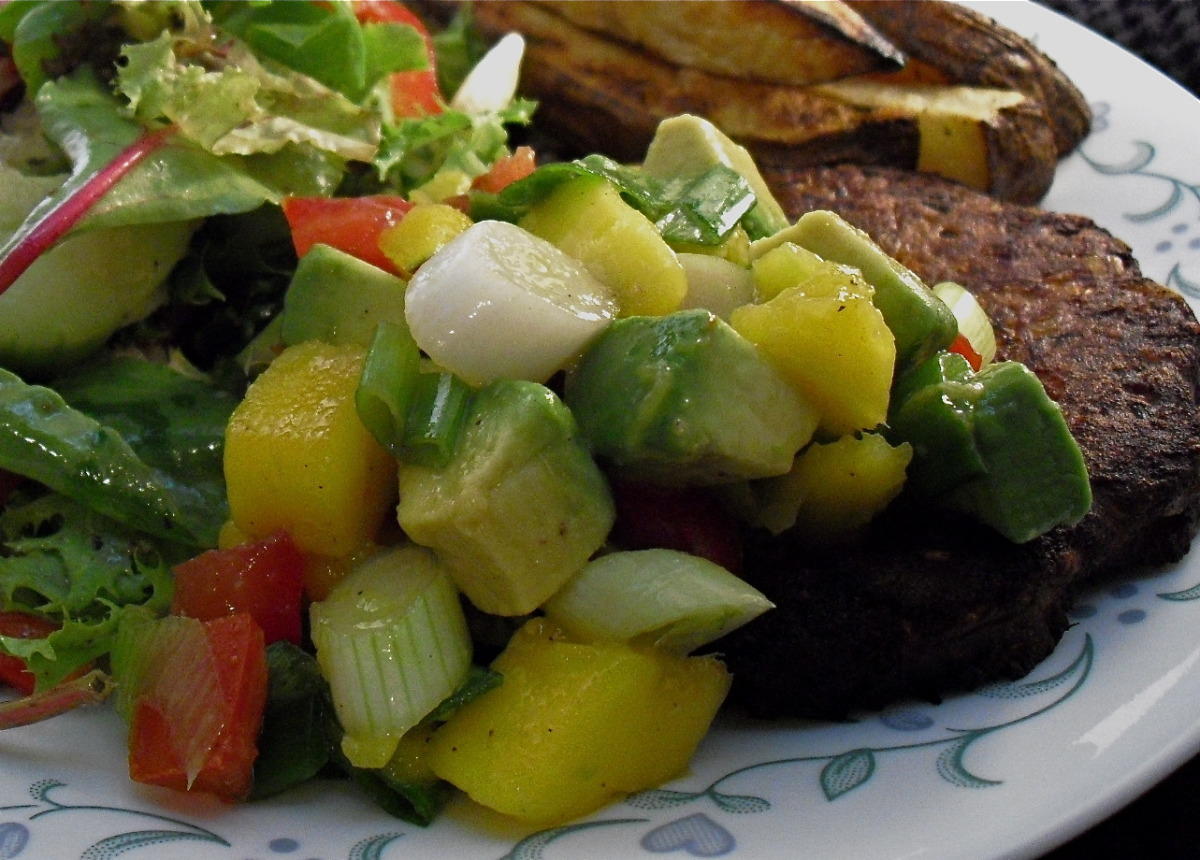 Luminous Avocado and Mango Salsa