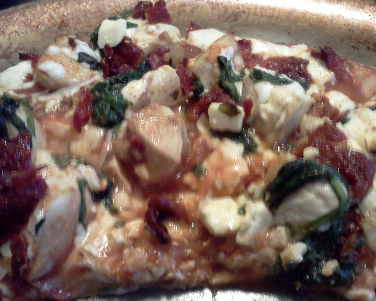 Spinach & Sun-Dried Tomato Chicken Thighs with Mozzarella
