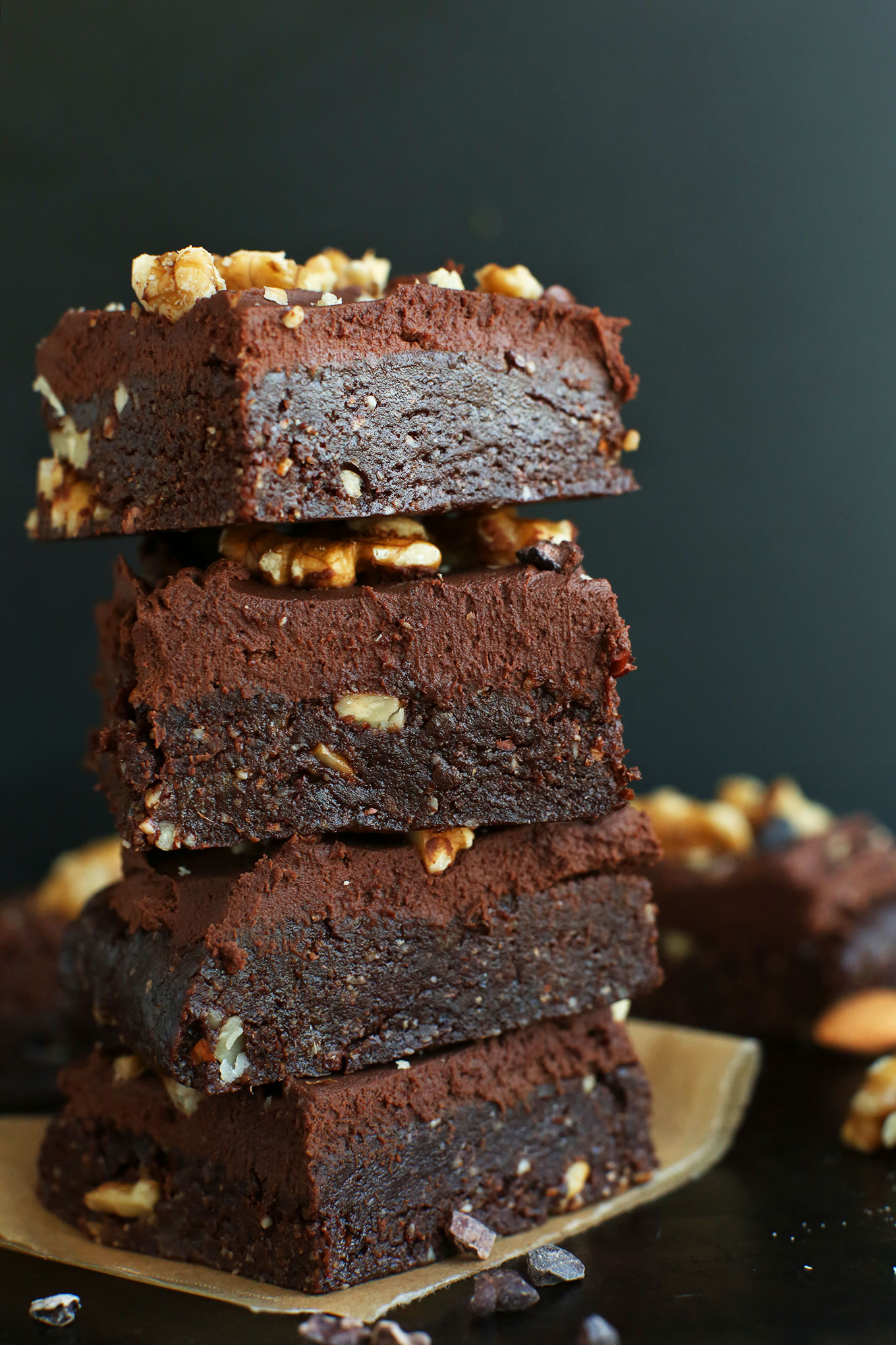 Van Leeuwen-Inspired Vegan Chocolate Fudge Brownies