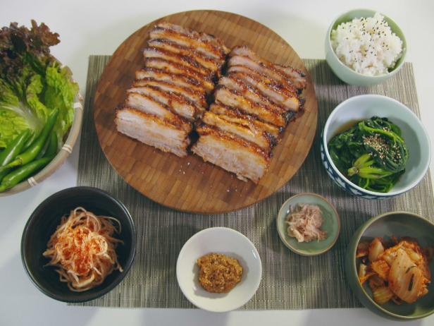Korean-Style Braised Pork Belly with Regional Gochujang Glaze