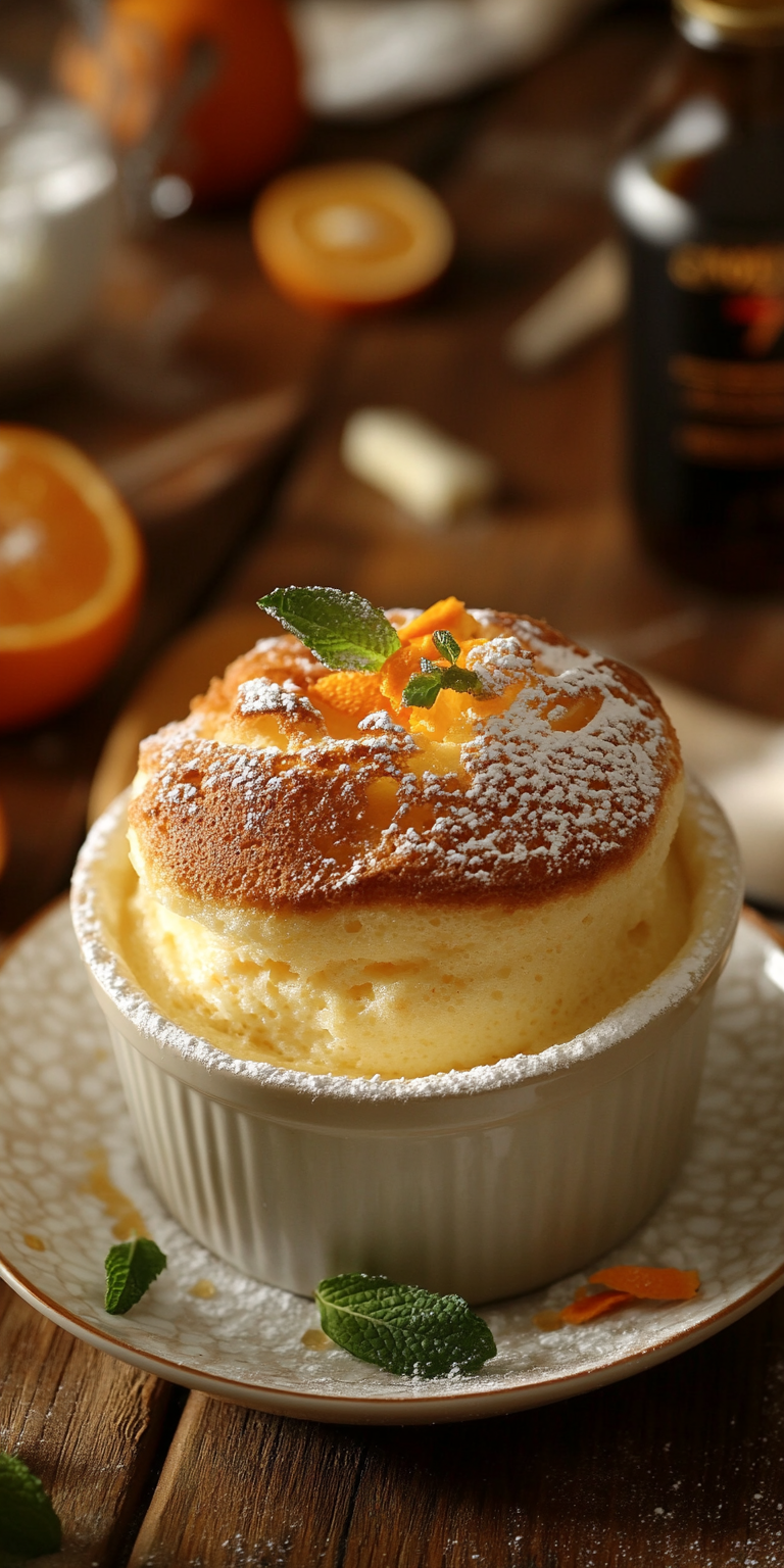 Individual Rise Soufflé with Citrus Sabayon