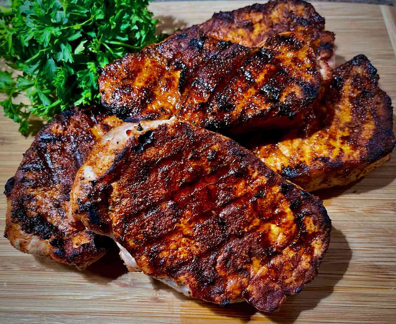 Grilled BBQ Pork Patties with Smoky Rub