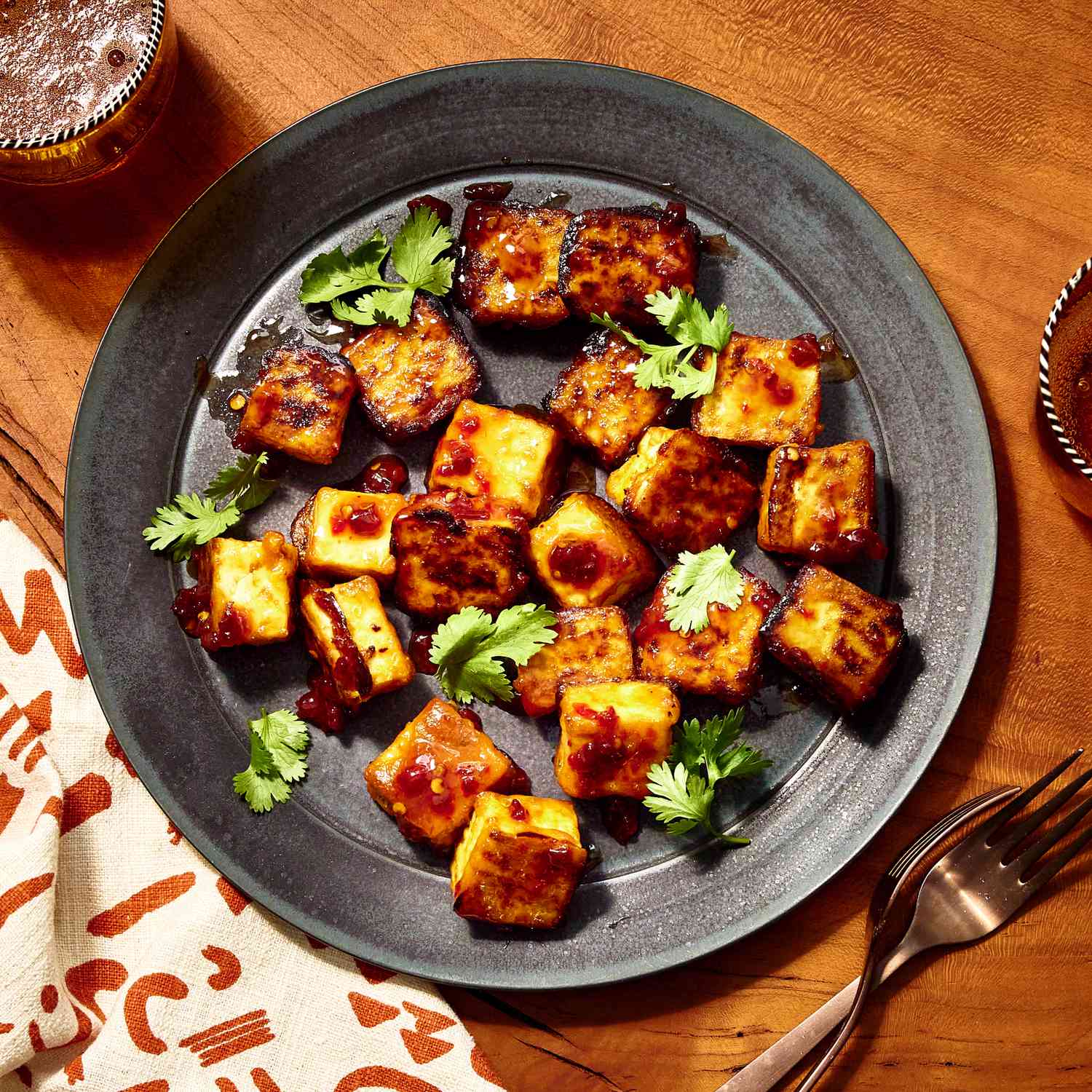 Island Spiced Tofu with Tamarind Glaze
