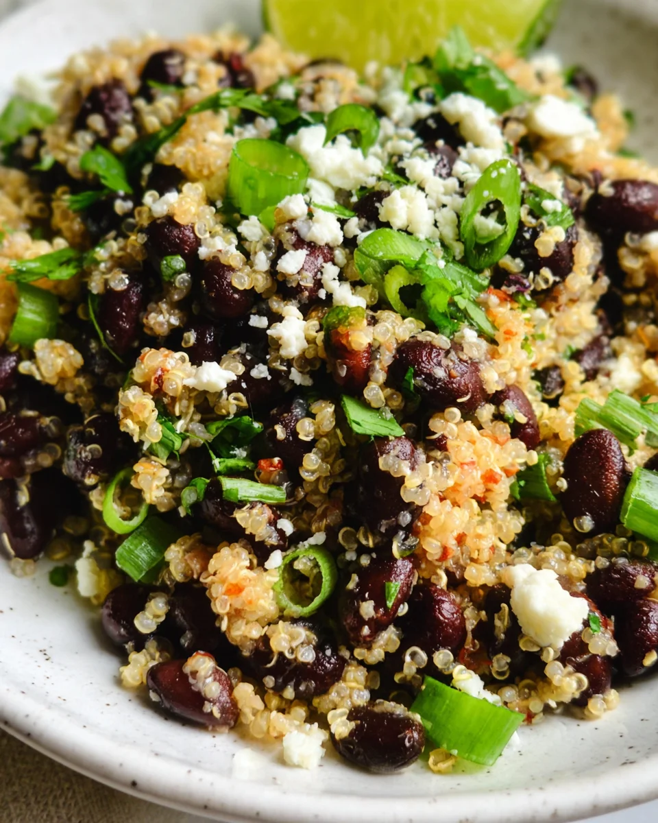 Southwestern Spiced Chicken with Black Bean and Quinoa Salad