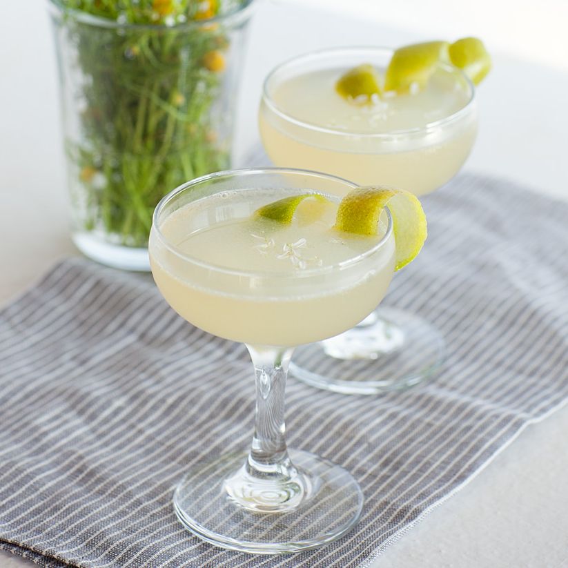 Chamomile Honey Gin Fizz
