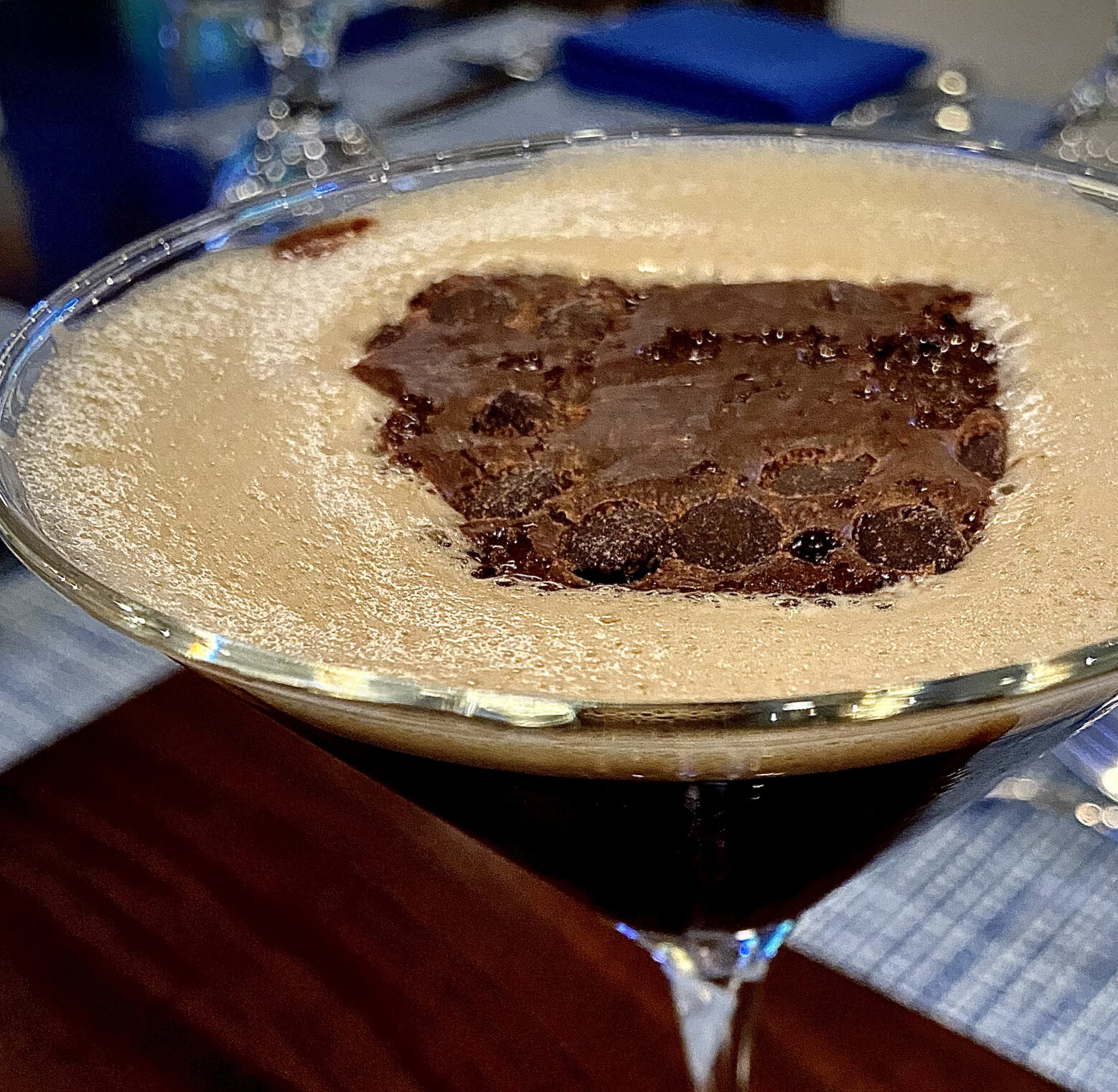 Espresso Martini with Cocoa Liqueur