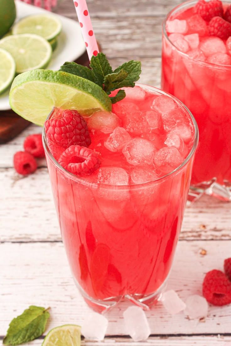 Popular Berry-Lime Cooler