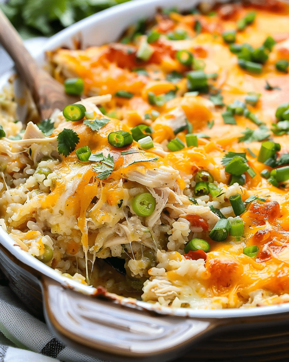 One-Pot Green Chile Chicken and Rice