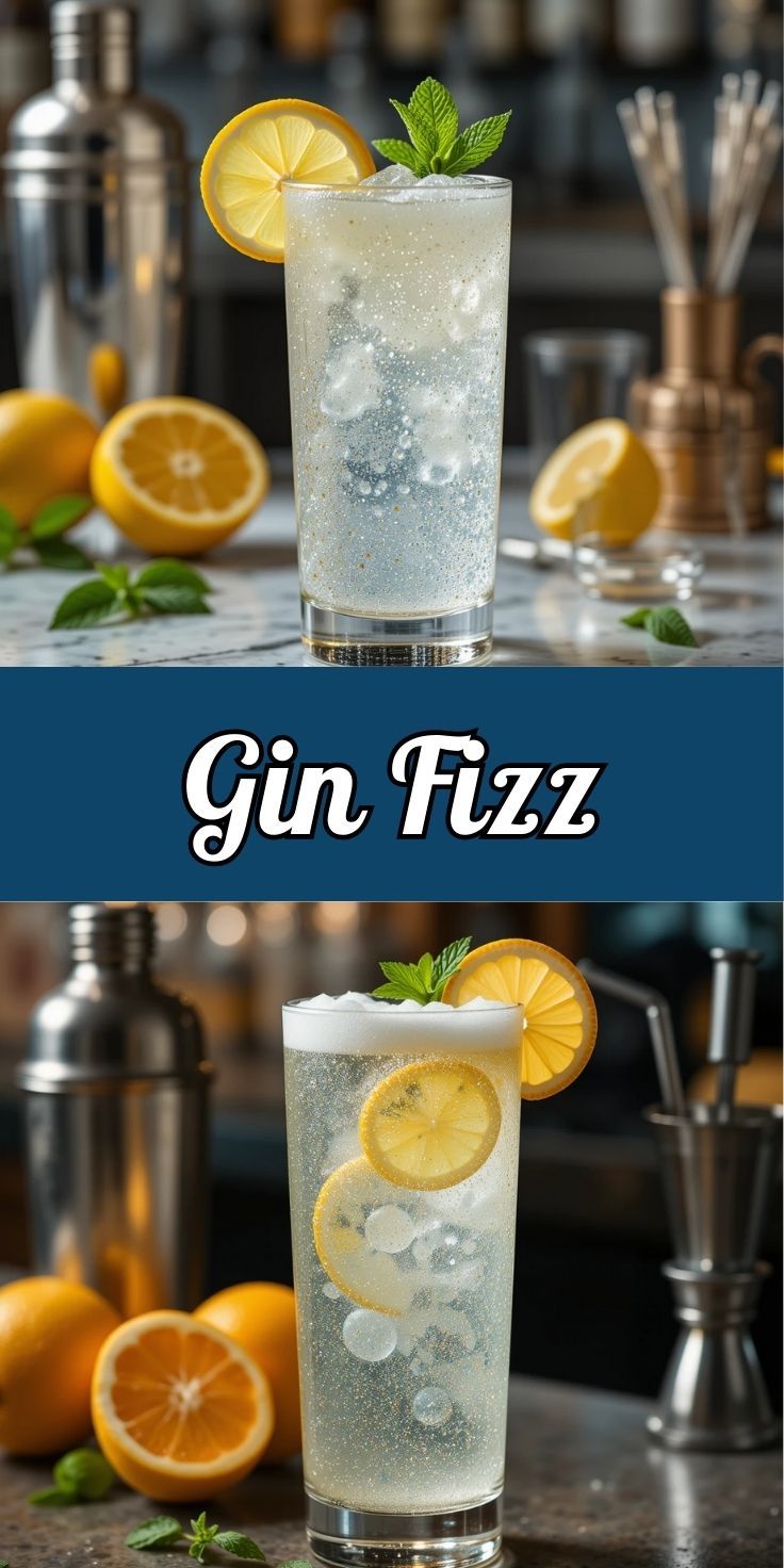 Popular Garden Gin Fizz