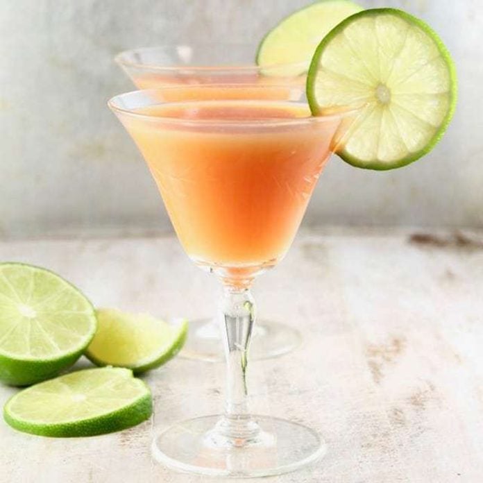 Popular Spiced Rum Sunset