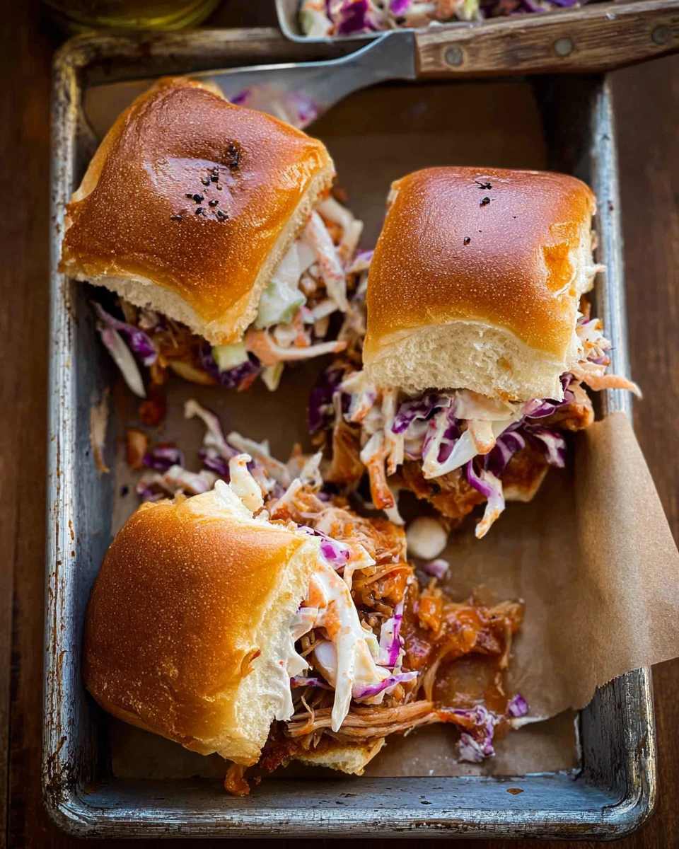 Smoky Maple-Glazed Pulled Pork Sliders