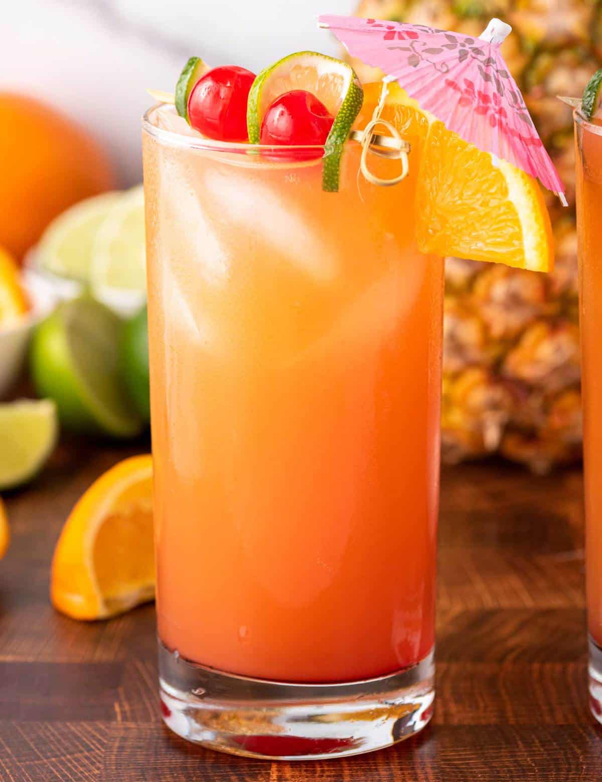 Tropical Popular Rum Punch