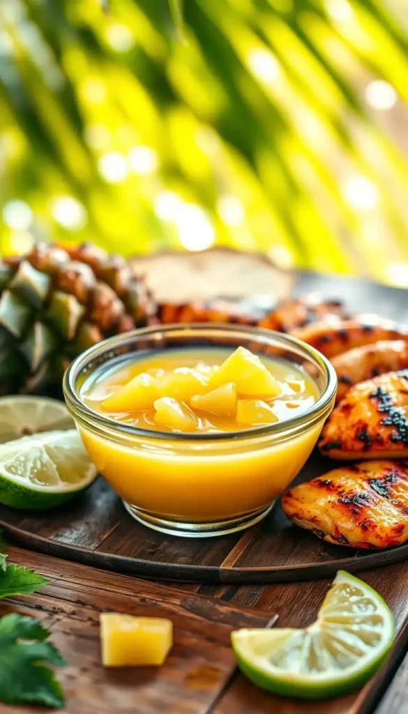 Tropical Pineapple Rum Smash