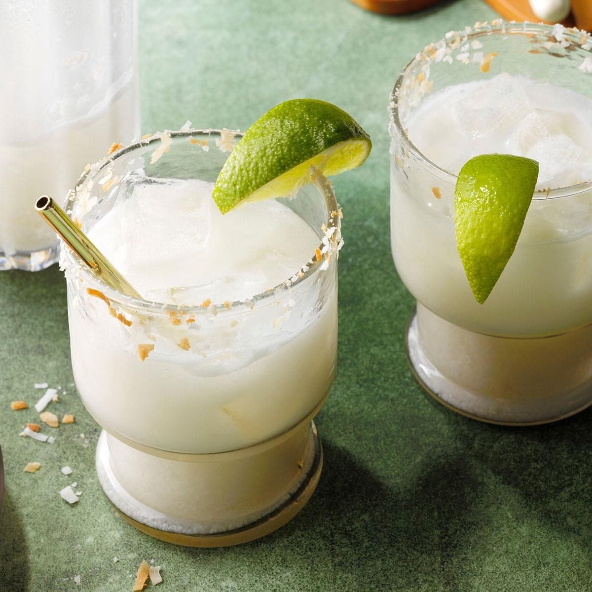 Coconut Lime Frozen Margarita