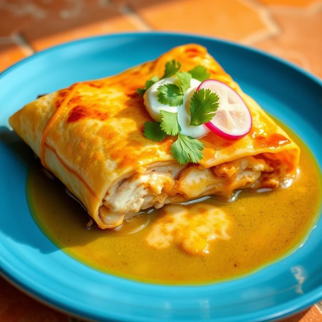 Authentic Mexican Chipotle-Infused Enchiladas