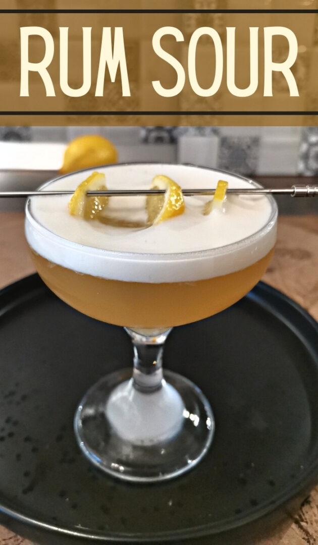 Commoner's Spiced Rum Sour