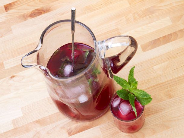 Spiced Hibiscus Rum Cooler