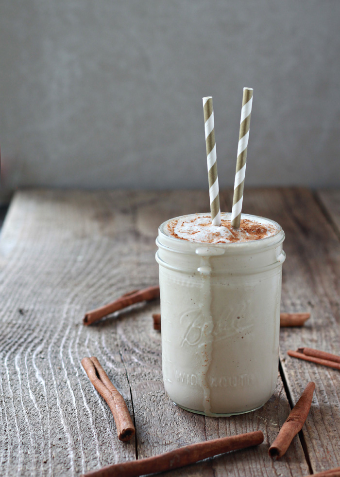 Vanilla Chai Milkshake with Spiced Whipped Cream