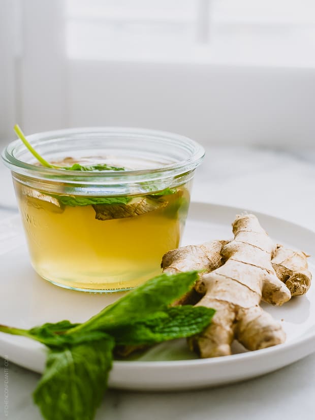 Tropical Ginger Mint Cooler