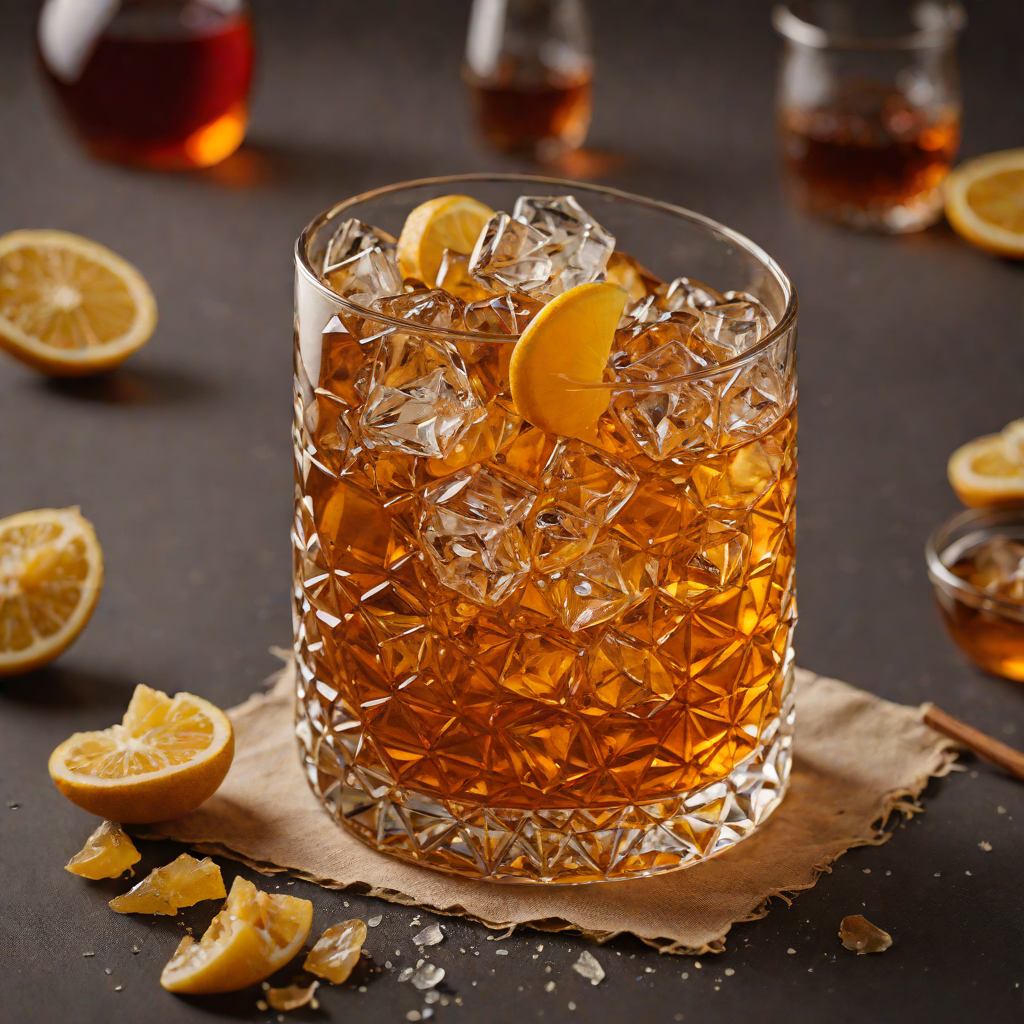 Smoky Honey Bourbon Old Fashioned