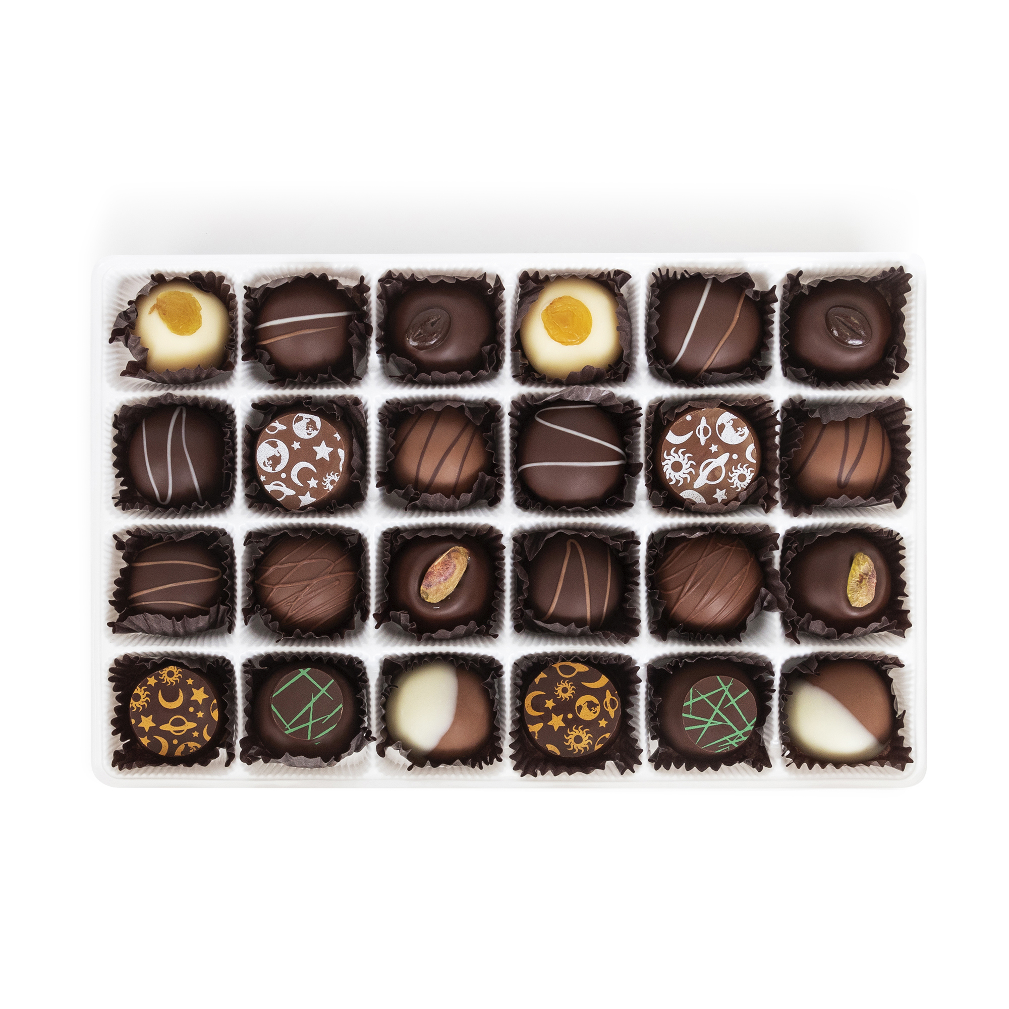 Bon Bon Bon-Inspired Dark Chocolate Truffle Assortment
