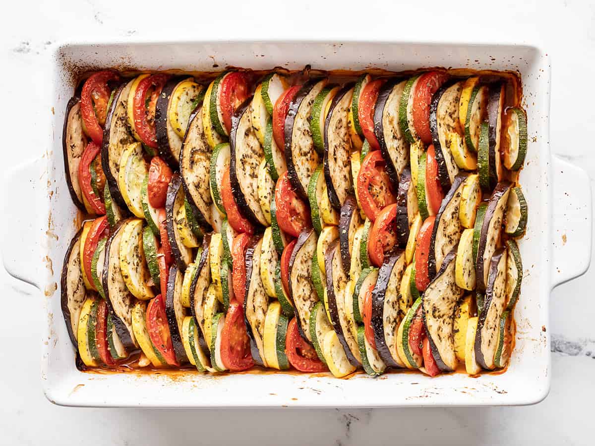 Oven-Baked Ratatouille with Herbes de Provence