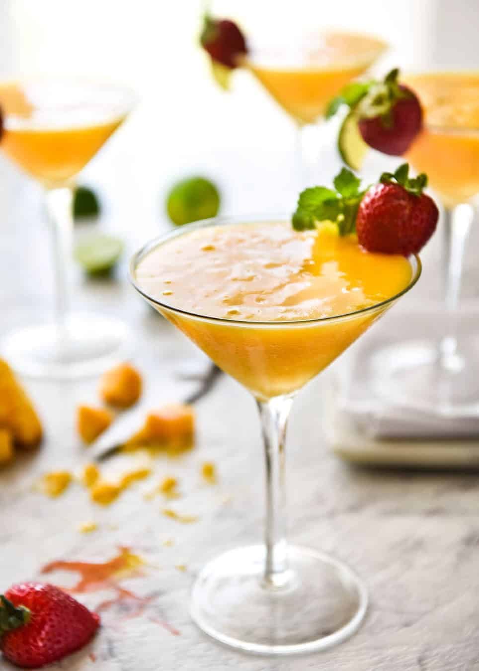 Spiced Rum Mango Daiquiri