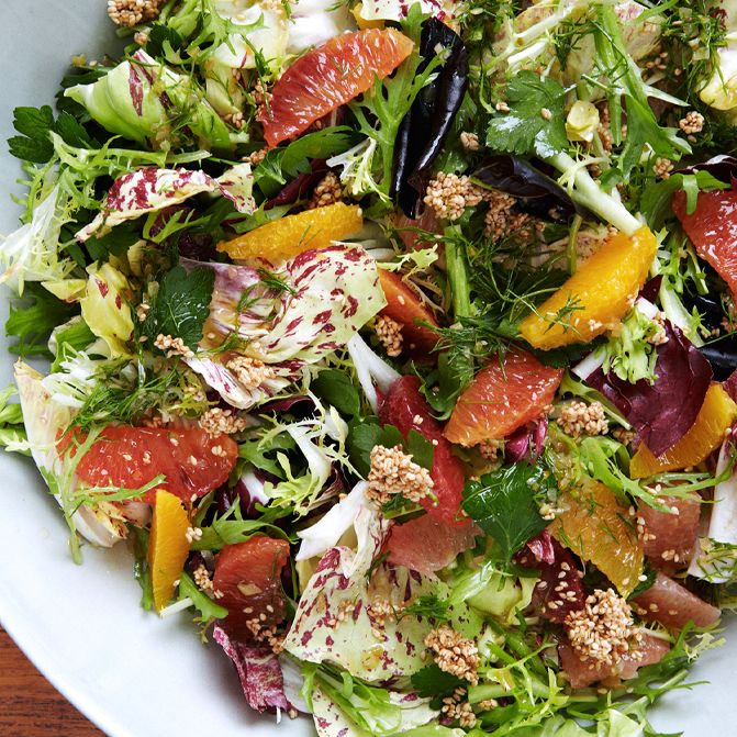 Sun-Kissed Citrus Salad with Herbed Vinaigrette