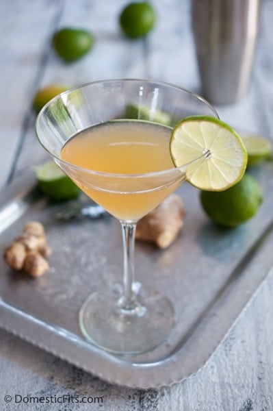 Sparkling Ginger-Lime Daiquiri