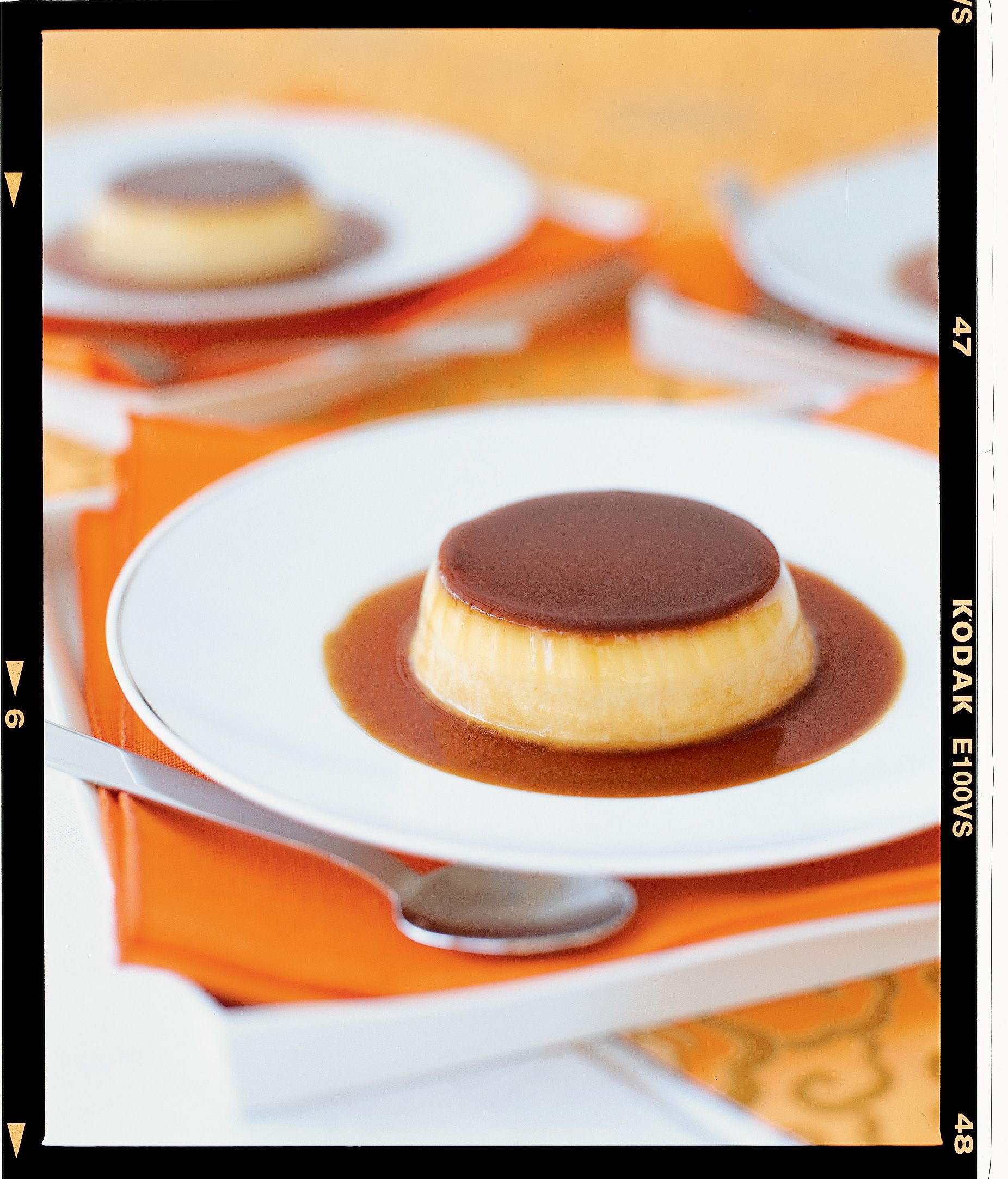 Brazilian Coconut Flan with Caramel Sauce