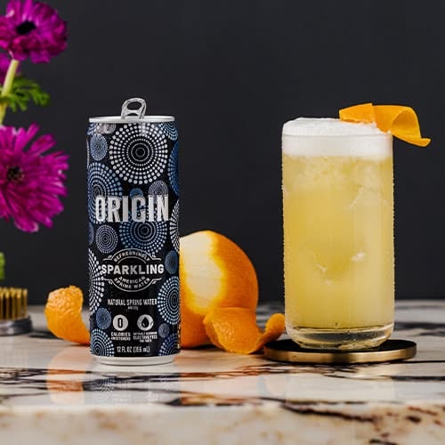 Twist and Shout Orange Gin Fizz