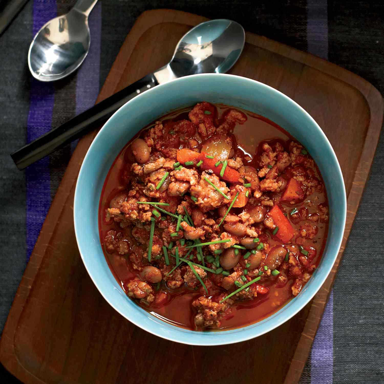 Texan-Inspired Sausage and Pinto Bean Chili