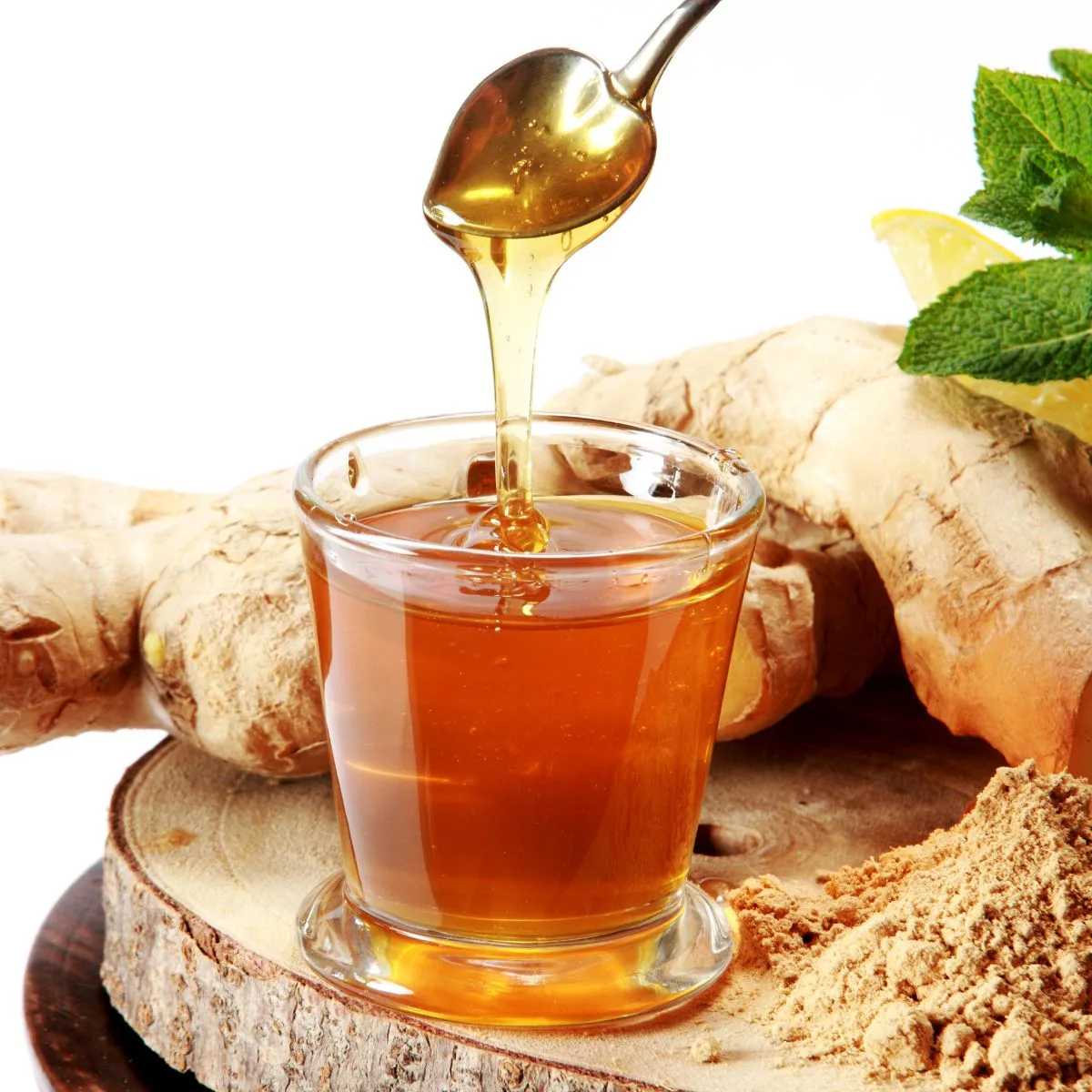 Stirred Honey-Ginger Warmth