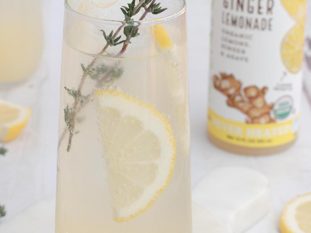 Ginger-Lemongrass Vodka Fizz