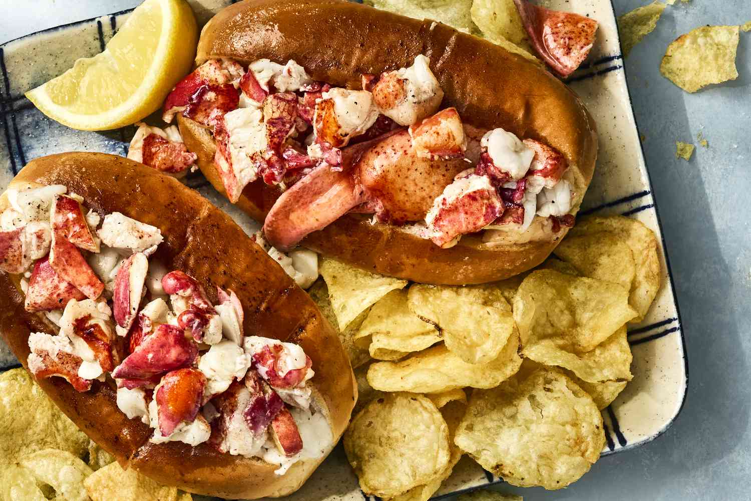 Northeast Regional Inspired Lobster Roll with Lemon-Dill Aioli