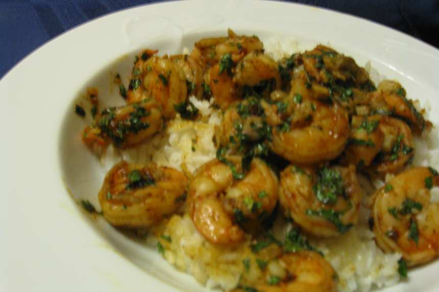 Spanish-Style Garlic Shrimp with Paprika and Parsley