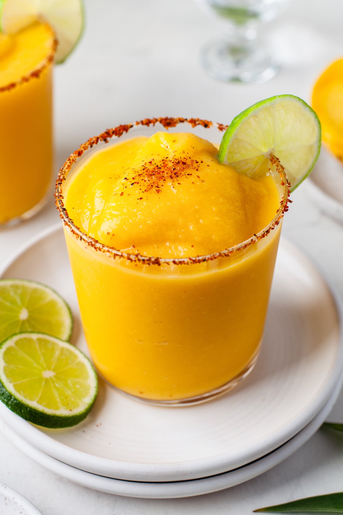 Frozen Mango and Tajín Margarita Slush