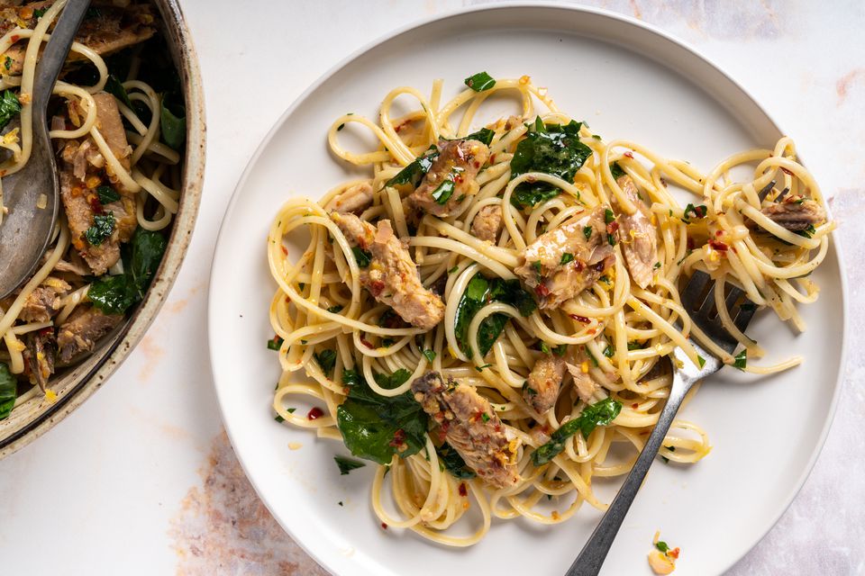 Sicilian-Style Pasta with Sardines and Fennel Breadcrumbs