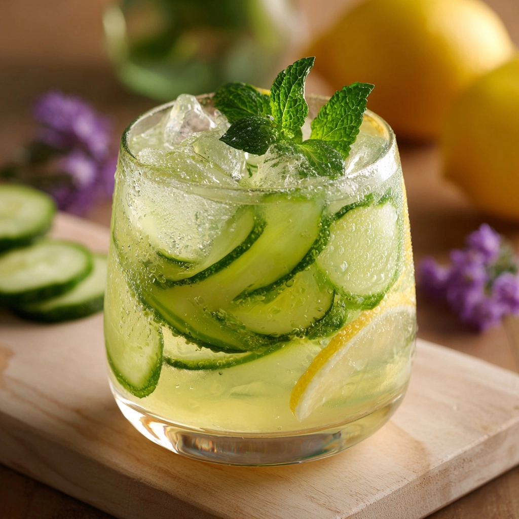 Craft Gin and Cucumber Fizz