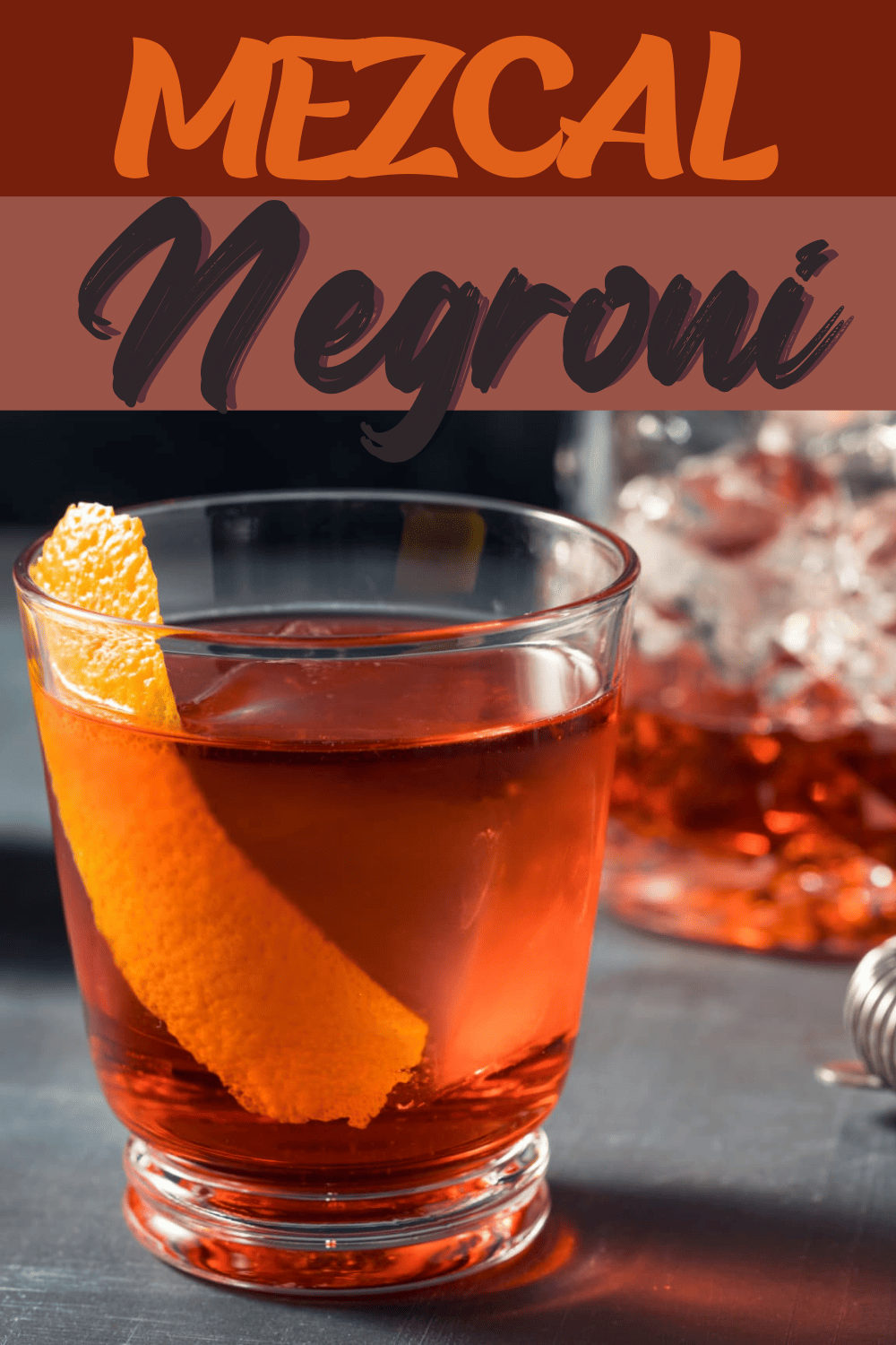 Smoky Popular Mezcal Negroni
