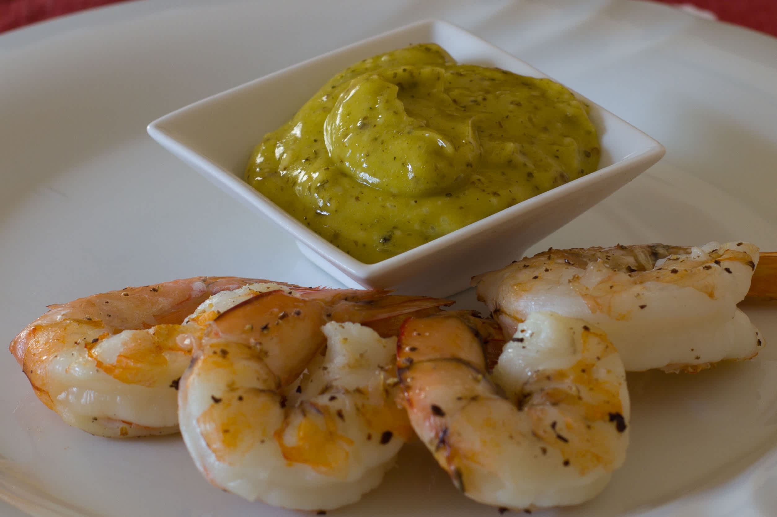 Tasmanian Pepperberry Prawns with Lemon Myrtle Butter
