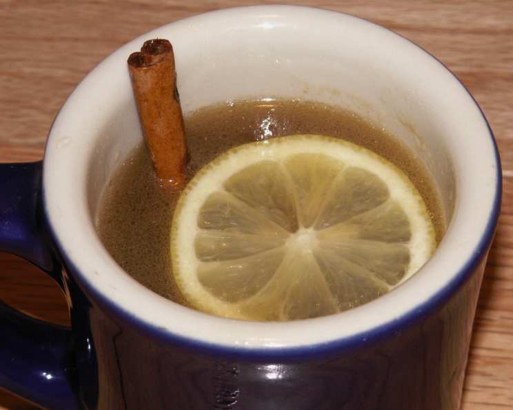 Spiced Orange Rum Toddy