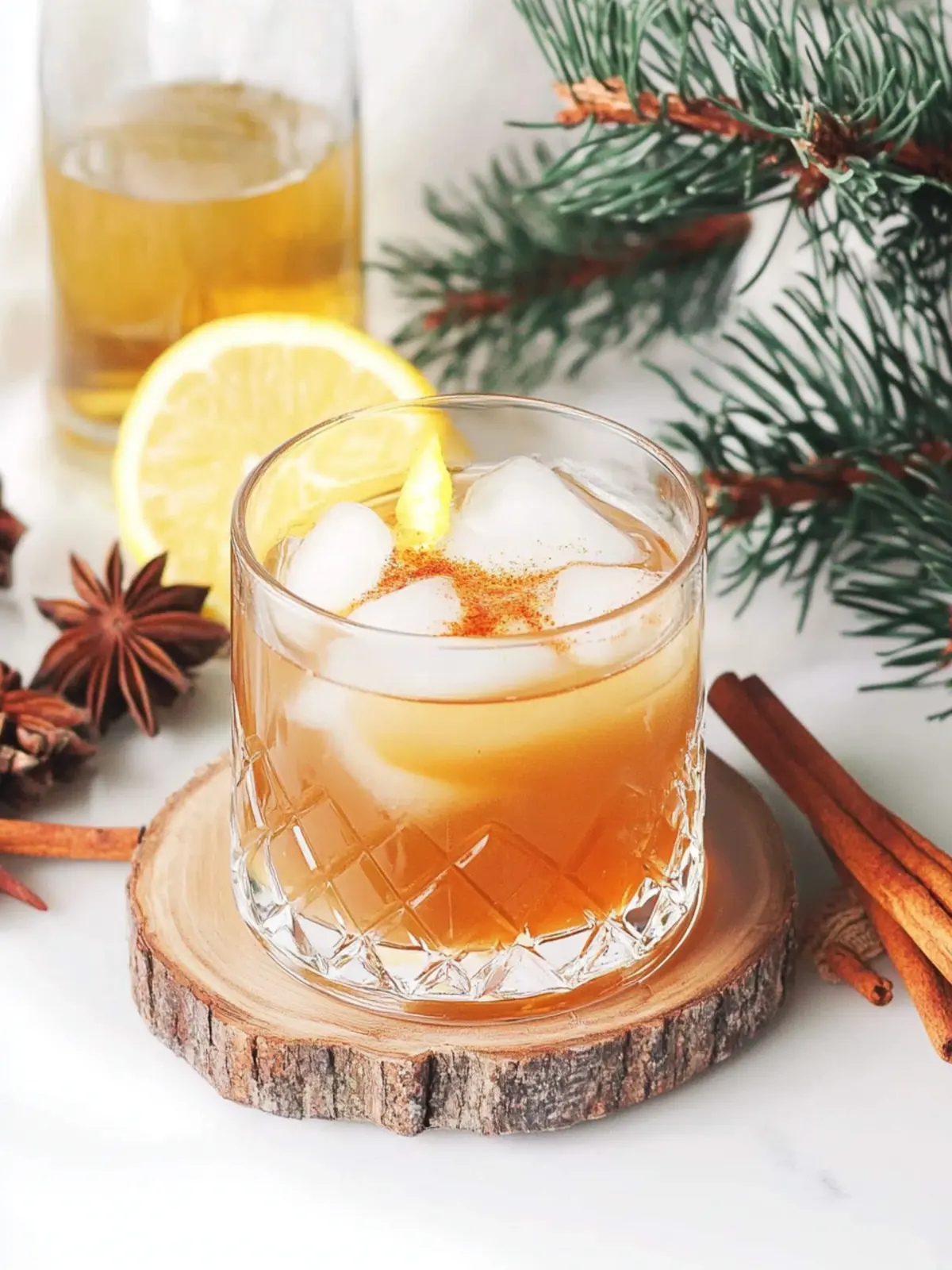 Cinnamon Maple Bourbon Sour