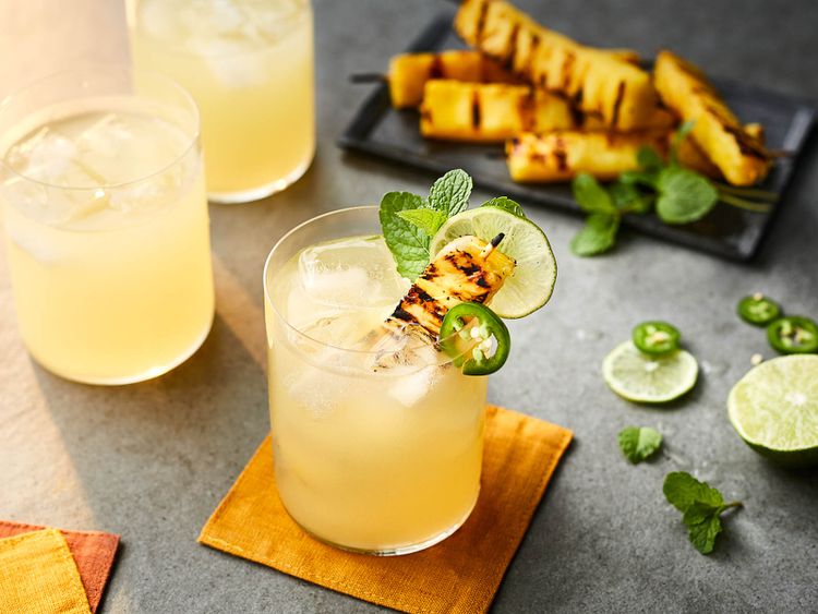Spiced Tequila Pineapple Smash