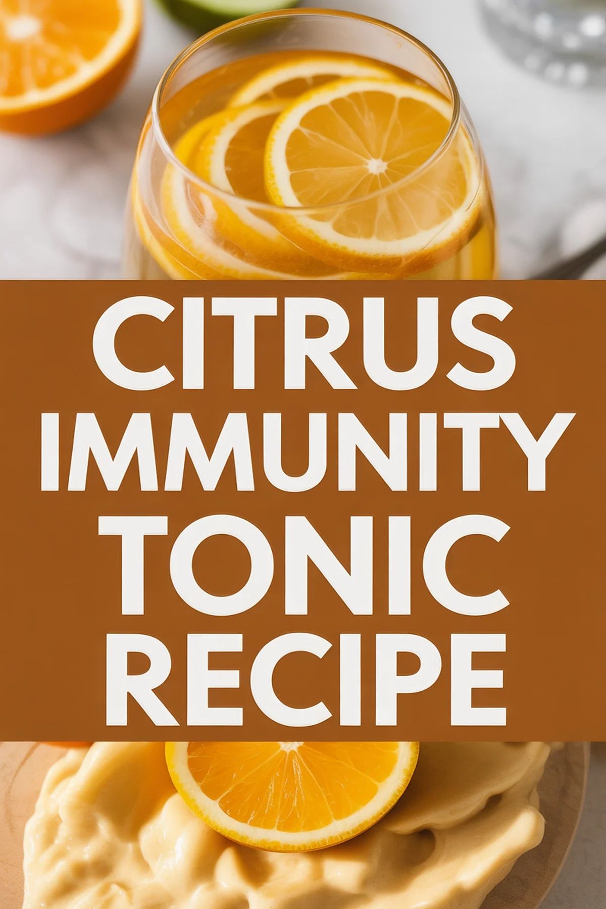 Spiced Citrus Tech Tonic