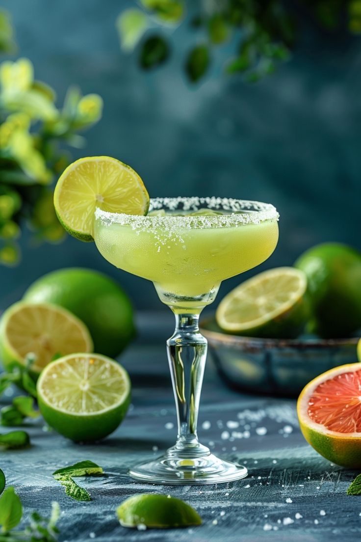 Citrus-Mint Mezcal Margarita